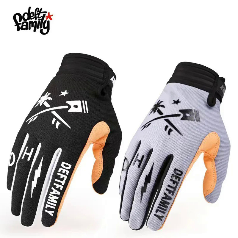 Moto Touch Screen wihte Black Motocross Gloves Riding Bike Gloves MX MTB Racing Sports Cycling Dirt 