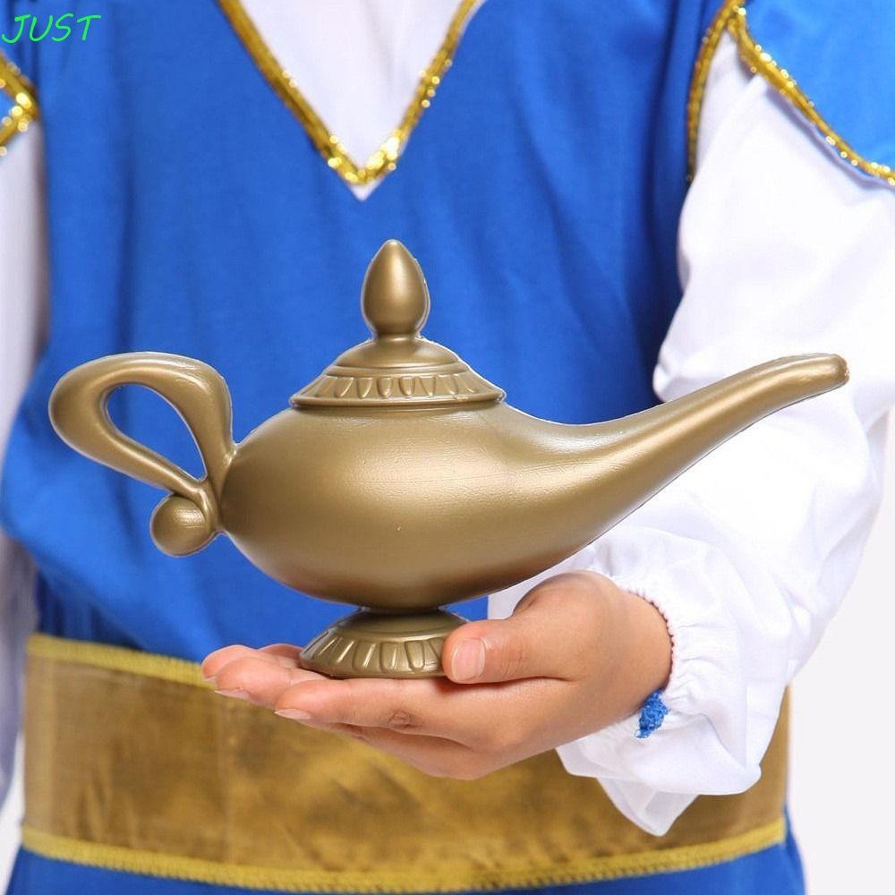 Just Aladin โคมไฟ Prop, งานฝีมือทําด้วยมือ Aladin โคมไฟ Miniatures, Creative ฐานกลมพลาสติกตกแต่ง Props