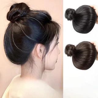 (จัดส่งจากท้องถิ่น) แผ่นต่อผมเพิ่มความหนา ยกระดับทรงผม มัดผมสูง ถักเปียปลอม ด้านหลังศีรษะเต็ม