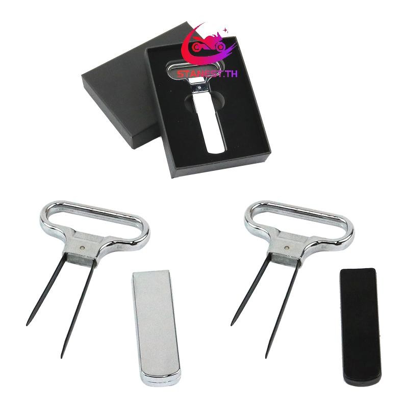 Stanest สองง่ามที่เปิดขวดไวน์ Corkscrew Remover ที่เปิดขวดไวน์สําหรับ Home ห้องรับประทานอาหารโรงแรมบาร์ Cork Puller Dam