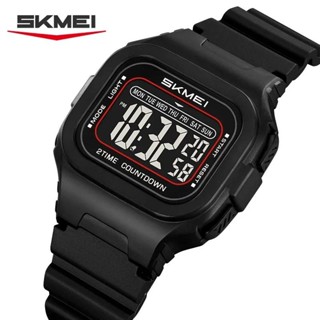 Skmei 2343 กีฬานาฬิกาข้อมือดิจิตอลสําหรับผู้ชายผู้หญิงกันน้ํ…