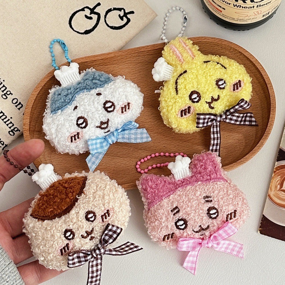 Chiikawa Hachiware จี้ตุ๊กตาการ์ตูนพวงกุญแจกระเป๋า Charm