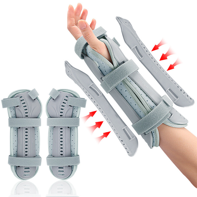 ปรับ Carpal อุโมงค์สายรัดข้อมือ Pad Forearm Splint สายรัด Protector สําหรับข้อมือหักแพลงการบาดเจ็บการฟื้นฟูสมรรถภาพ