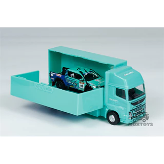 Tarmac Works 1:64 Hilux AXCR 2017 สีเขียว รถโมเดลDiecast