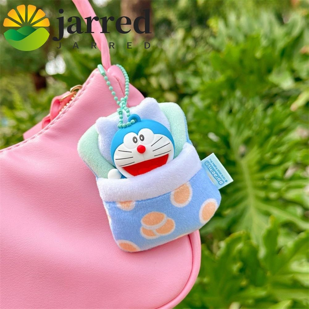 Jarred Sleeping Doraemon พวงกุญแจ, ของเล่น Kawaii Good Night Doraemon พวงกุญแจ, ตลกอะนิเมะ Creative 