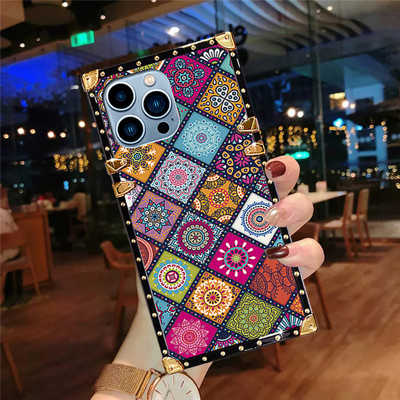 ปลอกoppo A3 Pro 5G A3X A3 A60 A38 A18 A79 A98 A58 A78 A57 A76 A17 A95 A74 แฟชั่นหรูหราRetroสไตล์แห่งชาติกันกระแทกเคสโทรศัพท์