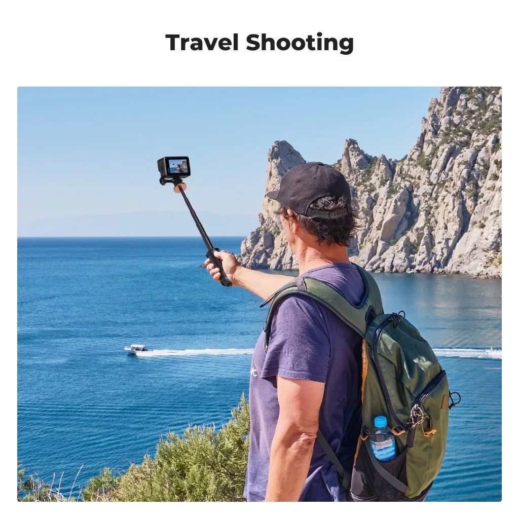 K&F CONCEPT MS10 Camera Tripod ขาตั้งกล้อง Mirrorless ไม้เซลฟี่ ยืดได้ ขนาดพกพา for GoPro/ Insta 360 thumbnail 8