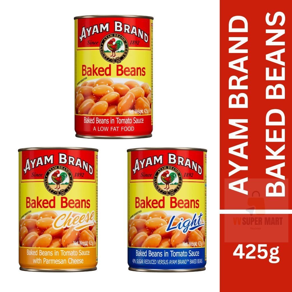 AYAM BRAND ถั่วอบในซอสมะเขือเทศ (425g)