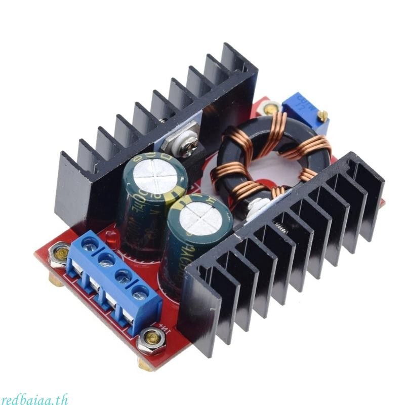Redbaiaa 150W Boost Converter สําหรับอุปกรณ์หม้อแปลงไฟฟ้าอิเล็กทรอนิกส์รถยนต์