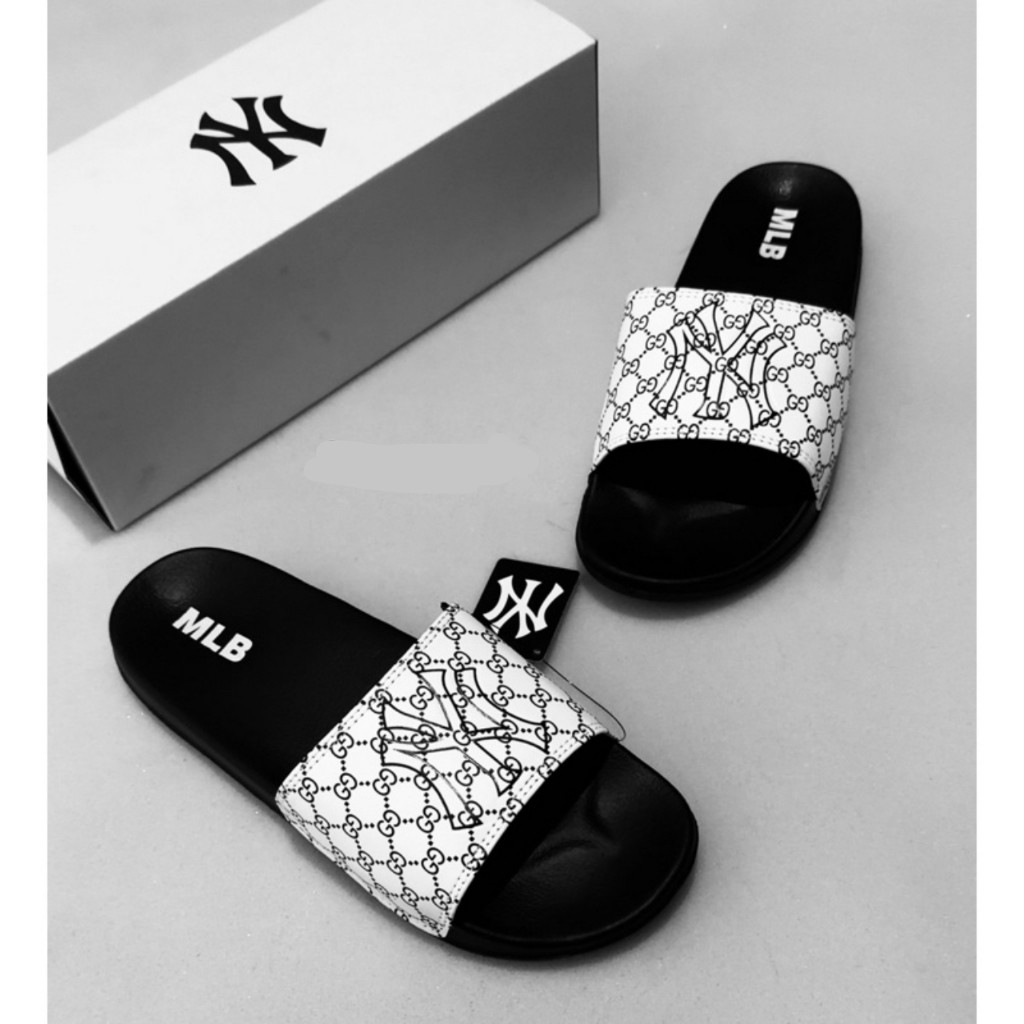 Slop SANDALS NY mlb || รองเท้าแตะแบบสวมสําหรับบุรุษและสตรีคุณภาพดีระดับพรีเมียม LETS WEAR COMFORTABLE บน FEET!!