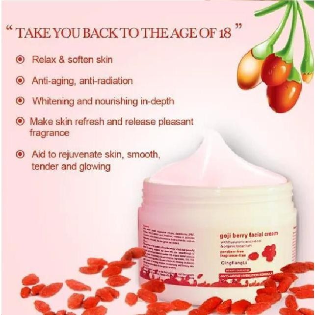 Goji Berry Face Cream Wolfberry ครีมไวท์เทนนิ่งครีมกรด Skin Retinol Care Moisturizing Hyaluronic Fac