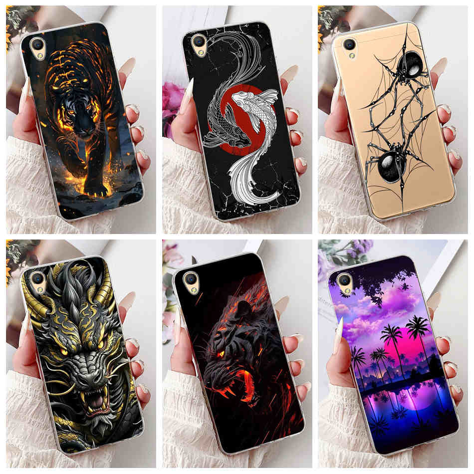 Oppo A37 A37f A37fw A37m Neo9 แฟชั่น Dragon Spider สไตล์รูปแบบปลอก OppoA37 A 37f 37fw ซิลิโคนนุ่ม TP