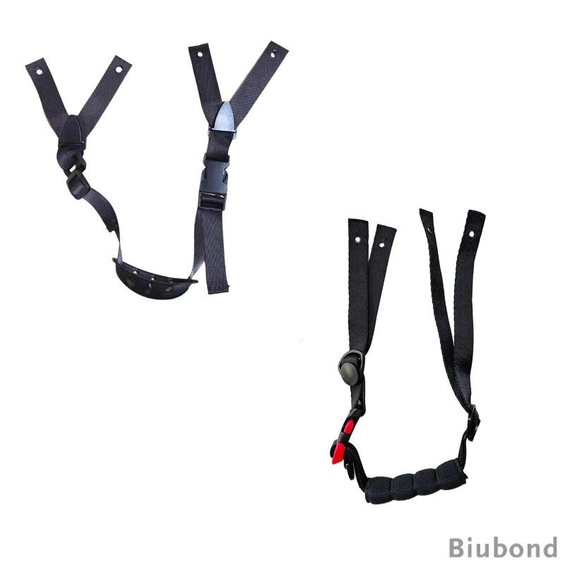 [Biubond] สายรัดคางหมวกกันน็อค ติดตั้งง่าย อะไหล่ซ่อม สายรัดคางหมวกแข็ง ปรับได้ สําหรับหมวกกันน็อคจักรยานปีนเขา หมวกมอเตอร์ไซค์
