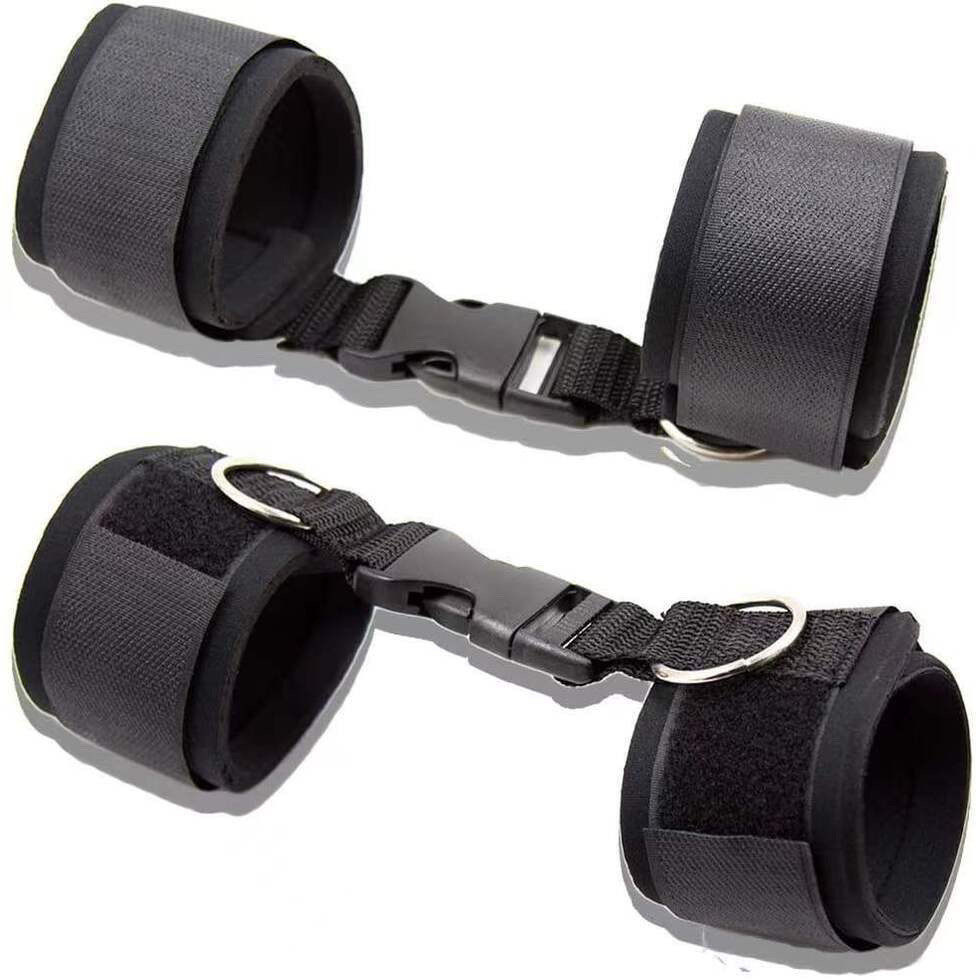 กุญแจมือ SM กุญแจมือเท้าทางเลือกผู้ใหญ่แยกขาผูกของเล่นคู่มือและเท้าฝึกพันธนาการ