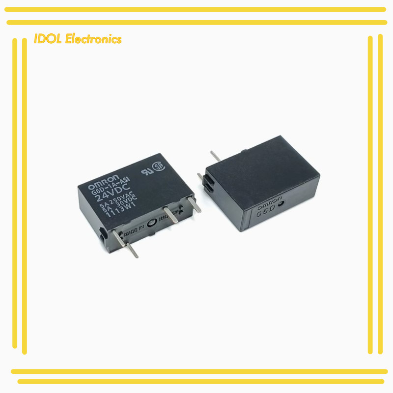 ราคาถูก! รีเลย์ 4ขา G6D-1A-ASI-5VDC/12VDC/24VDC 5A4