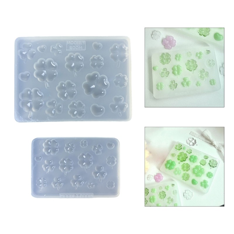 KIN แม่พิมพ์ซิลิโคนหัตถกรรมชุดพืชอุปกรณ์ทําด้วยมือจี้ Moulds เนื้อซิลิโคนสําหรับ Home Craft และ Stud