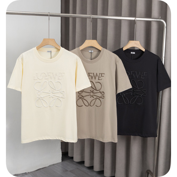 ขายร้อนสไตล์ใหม่ 2025 ฤดูใบไม้ผลิฤดูร้อนสไตล์ใหม่เสื้อยืด,ขนาดใหญ่จดหมายเย็บปักถักร้อยหัตถกรรม,เสื้อยืดคอกลมแขนสั้น