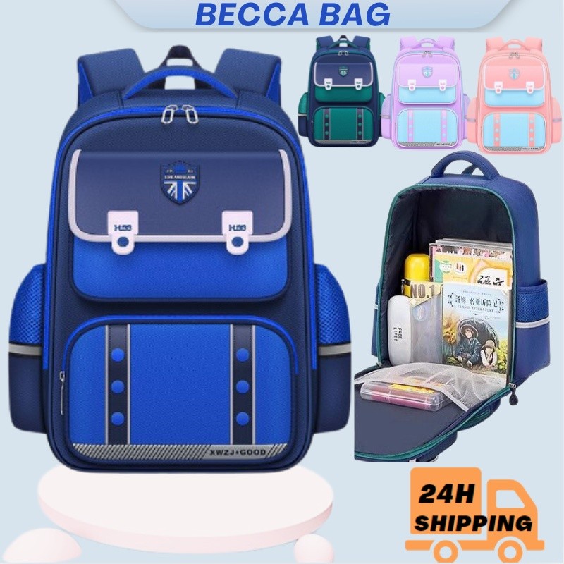 (Istock) กระเป๋าเป้สะพายหลัง กระเป๋านักเรียนเด็ก ประถม สะพายหลัง กระเป๋านักเรียนหญิง backpacks กระเป