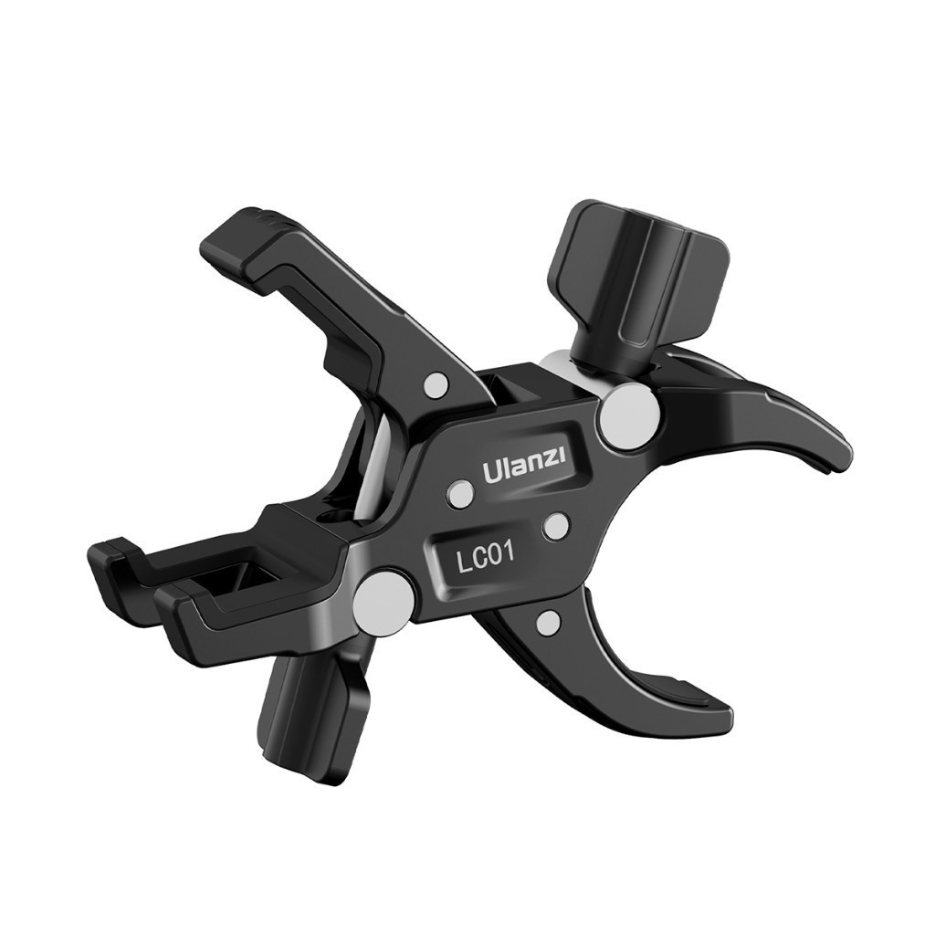 Ulanzi LC01 Super Clamp ขายึดกล้อง 2 ช่อง รับน้ำหนัก 5KG อลูมิเนียมอัลลอย ถ่ายรูป วิดีโอ Vlog
