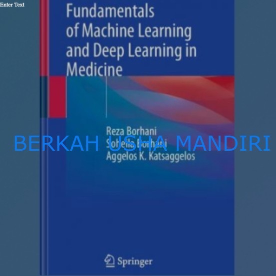 หนังสือ Fundamentals of Machine Learning and Deep Learning in Medicine