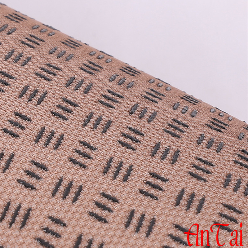 เบาะรถยนต์3pcs วัสดุผ้าพลัฌ นุ่มสบาย กันฝุ่น กันลื่น หัวเข็มขัดคงที่ แถวหน้า/แถวหลัง เหมาะสำหรับรถยนต์5ที่นั่ง - รูปที่ 5