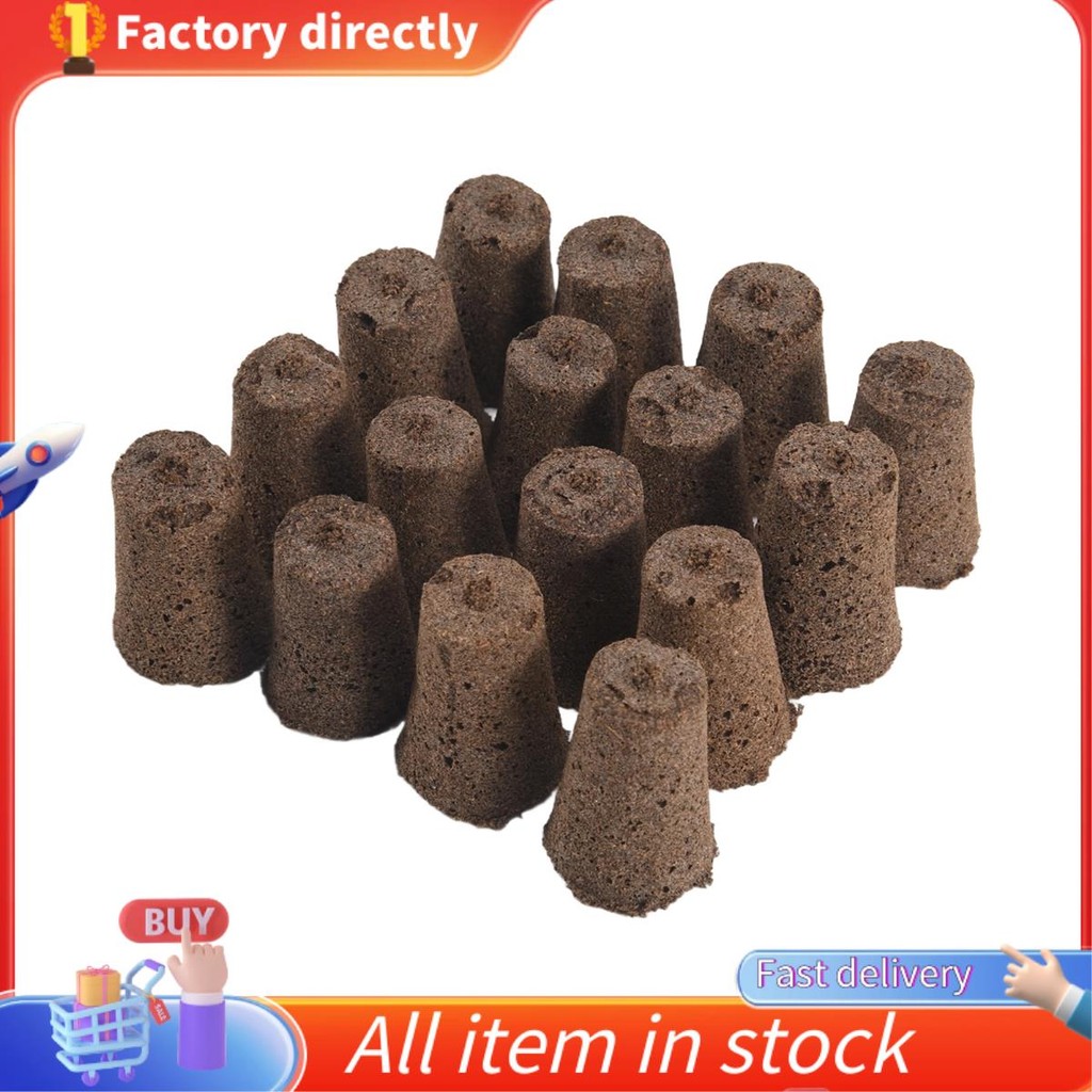 Plant Grow Sponges for Garden Hydroponic Indoor Garden Smart Sponge with Nutrients, Replacement Grow