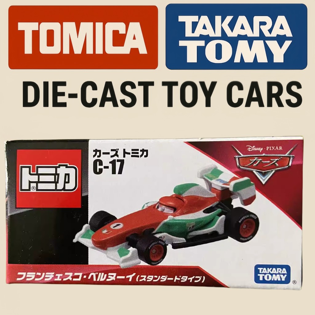TAKARA TOMY TOMICA Disney Pixar Cars C17 Francesco Bernoulli Die-Cast Model Toy