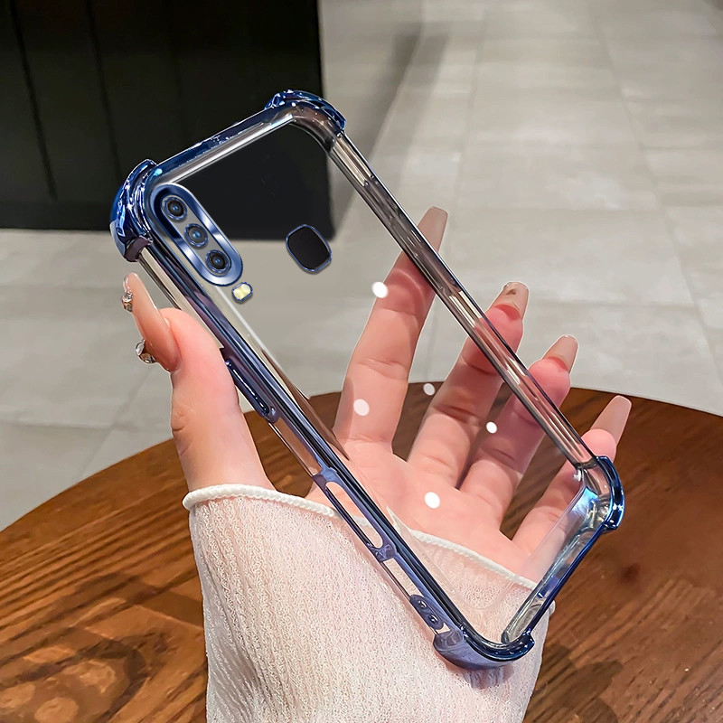 สําหรับ Vivo Y11 Y12 Y15 Y17 Y19 เคสโทรศัพท์ TPU 2025 กันกระแทกออกแบบใหม่ขั้นสูงโปร่งใสเคสโทรศัพท์ SZ12