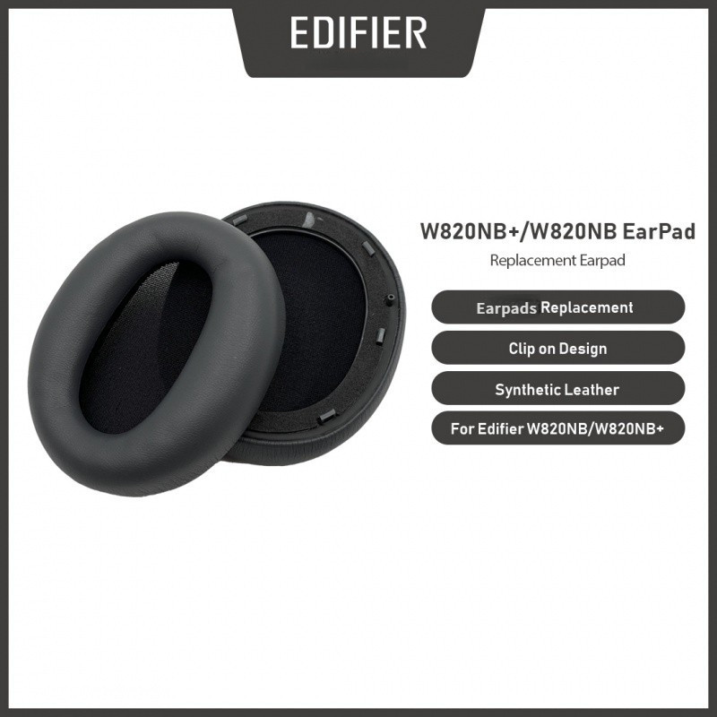 แผ่นรองหูฟัง Edifier สําหรับ W820NB + และ W820NB แผ่นรองหูฟังทดแทนหูฟัง