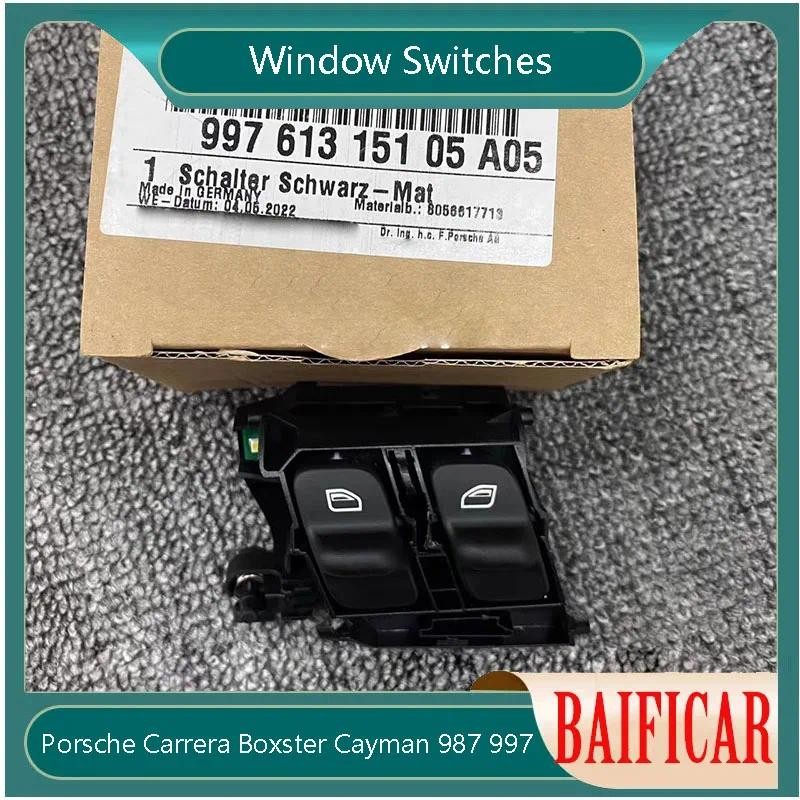 ไบฟิคาร์ สวิตช์หน้าต่างของแท้ใหม่เอี่ยม 99761315105A05 สําหรับ Porsche Carrera Boxster Cayman 987 99