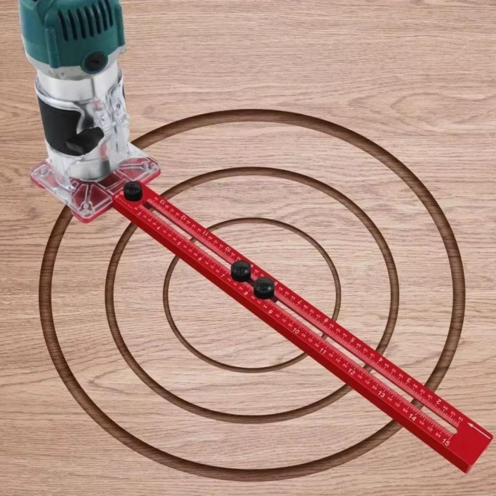 ซื้อซ้ํา ตัวระบุตําแหน่งเจาะ,เมตริก/นิ้วที่ถอดออกได้4 ใน 1เราเตอร์วงกลมตัดจิ๊ก,อลูมิเนียมอัลลอยด์เจาะ ผู้วางตําแหน่ง เครื่องมือปรับงานไม้เครื่องมือเจาะที่แม่นยํา - รูปที่ 5