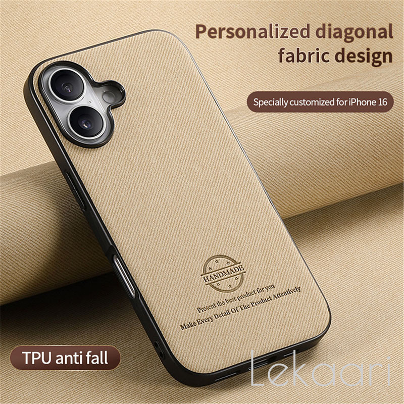 เคสป้องกันด้านหลังสําหรับ Xiaomi 15 Poco X7 Pro Ultra 5G Xiomi Matte Linen Finish Casing Simple Slim