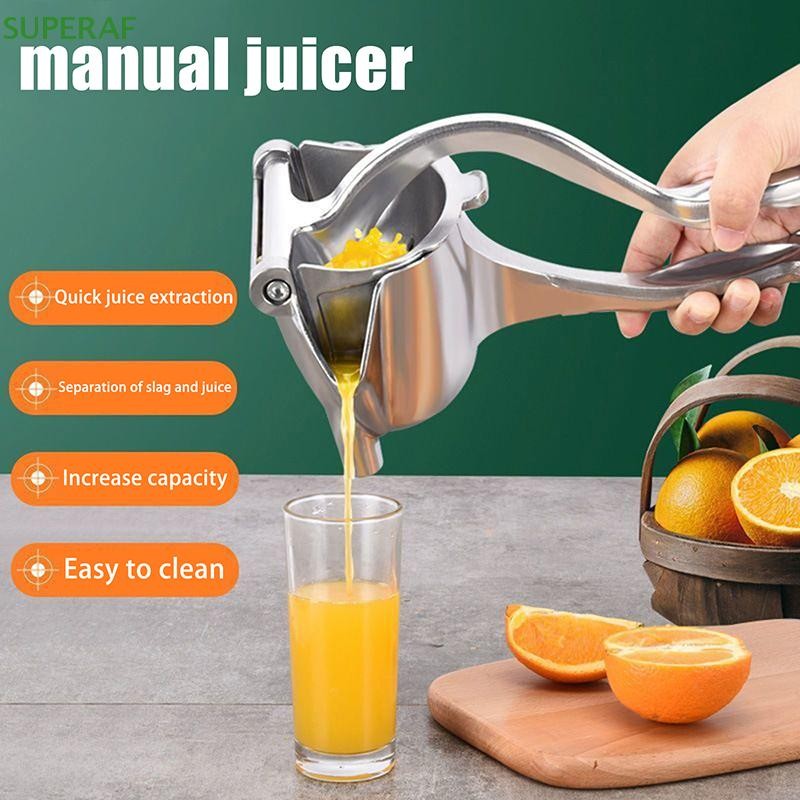 SUPERAF Manual Juicer Squeezer เครื่องคั้นน้ําผลไม้ความดันมือทับทิมสีส้มมะนาวน้ําตาล Cane น้ําผลไม้ห้องครัวบาร์ผลไม้เครื่องมืออุปกรณ์เสริม HOT