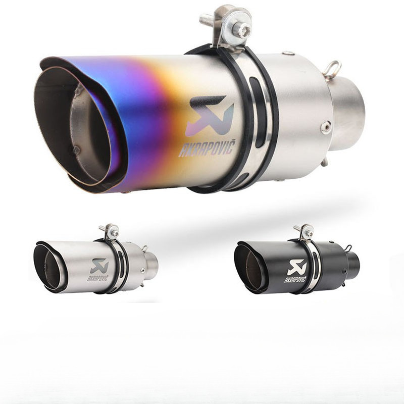 Universal ID 51/ 60MM ท่อไอเสีย Akrapovic ท่อไอเสีย Canisters