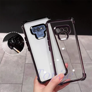 เคส Samsung Note 9/Note10 Pro/Note 20 Ultra เคสโทรศัพท์โปร่งใสป้องกันการตกสี่มุม SJDK