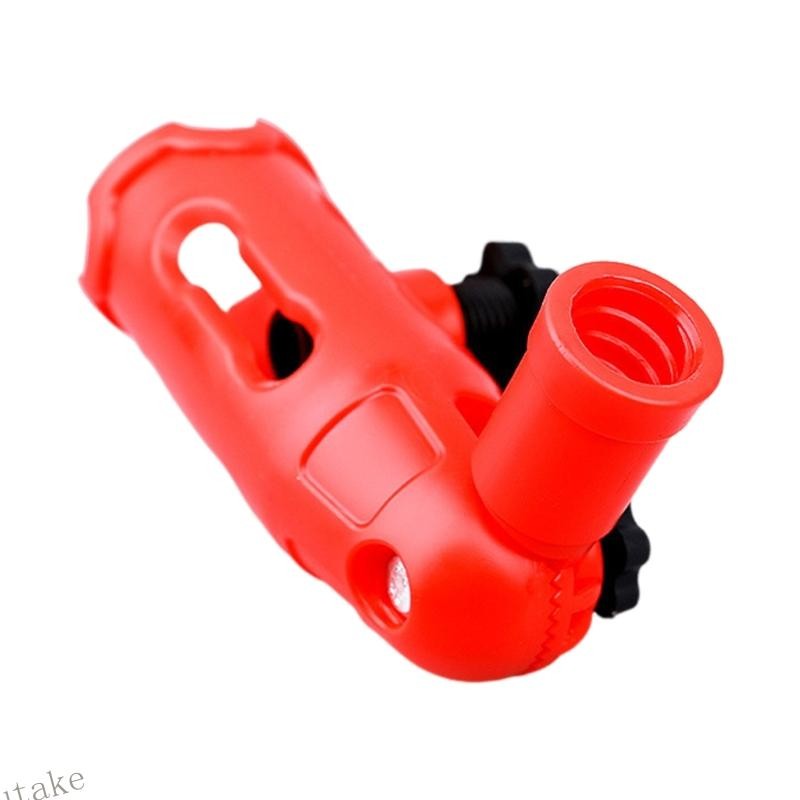 UKI อุปกรณ์ขยายแปรงทาสีแบบยืดหยุ่นหลายมุมแคลมป์ต่อขยายลูกกลิ้งทาสีแบบพกพา