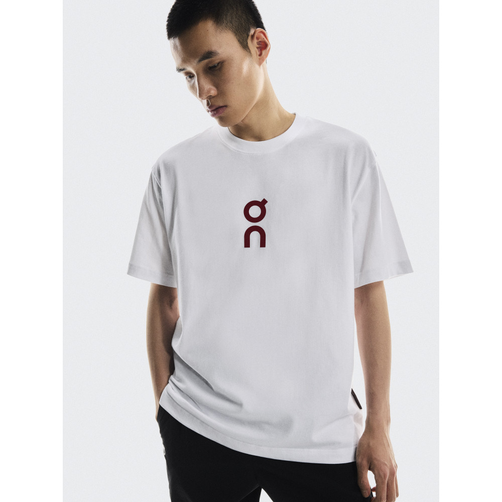 On Angrun Club-T 2025 Spring Summer Men Women Same Style Print Casual T-Shirt