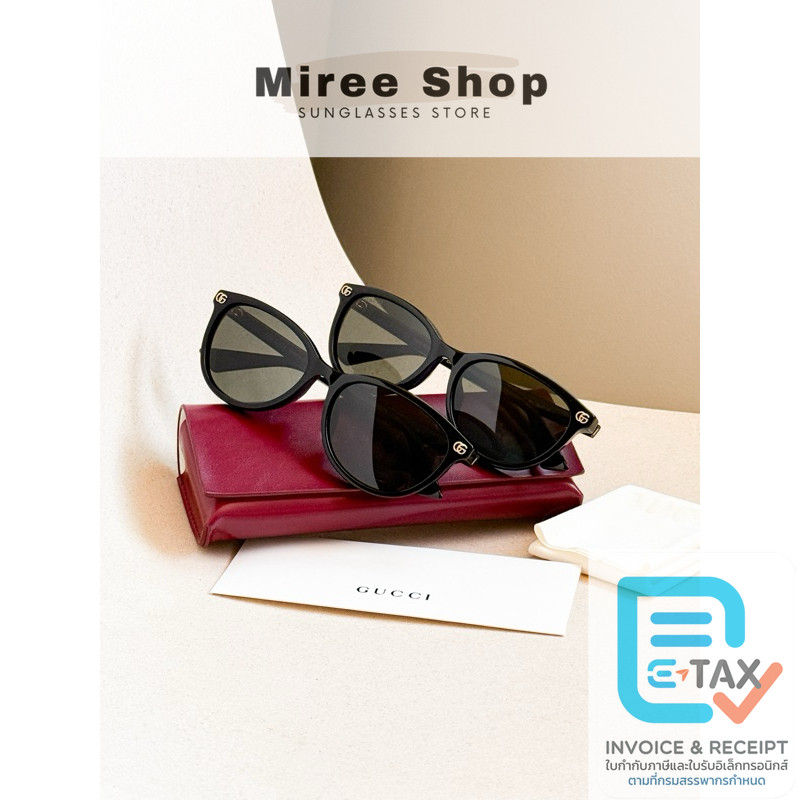 Gucci GG Front Round คลาสสิค กิมมิคชัด ของแท้ GG1818SK