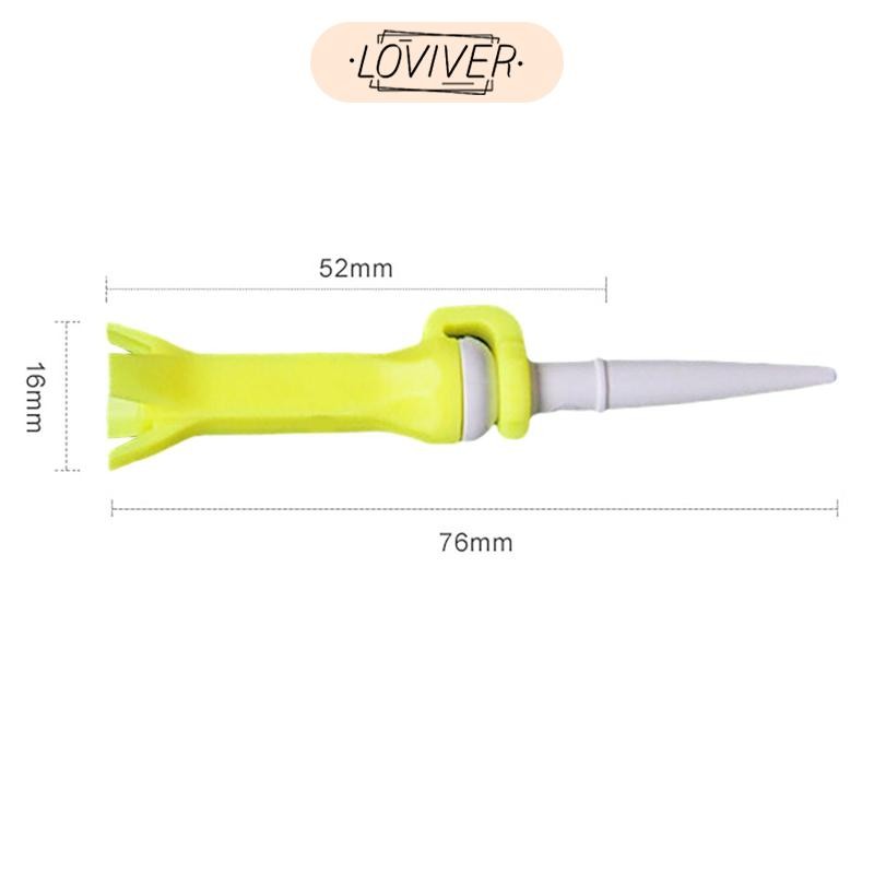 Professional Golf Tee 4 Prongs Claw พลาสติกด้านบน 3 ลองกอล์ฟ - รูปที่ 2