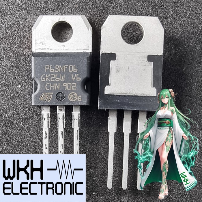 เครื่องมือชิ้นส่วน ORI STP65NF06 P65NF06 60A 60V N-channel Power MOSFET TO-220 BI18