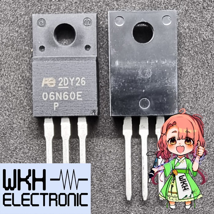 EWR27 FMV06N60E 06N60 Mosfet N Ch 600V 6A TO220 06N60E