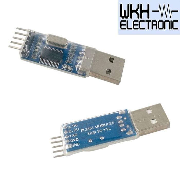 EWR27 PL2303 ถึง RS232 USB TTL อะแดปเตอร์แปลงโมดูล PL2303HX