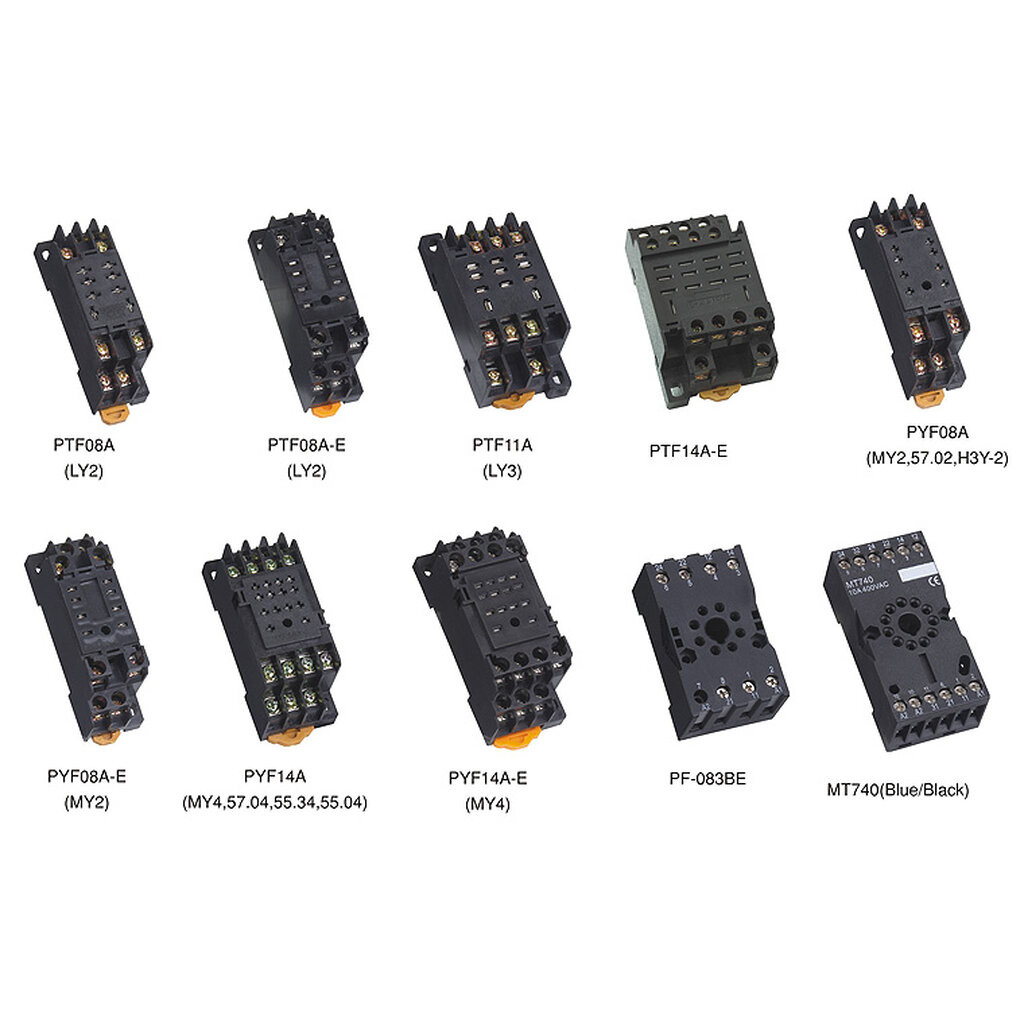 ฐานรีเลย์ ซ็อกเก็ต Relay Socket Base PYF08A PTF08A PYF14A PF083A PF085A