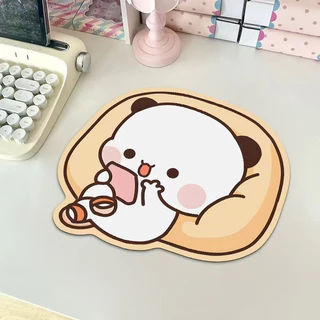 การ์ตูน Yier Bubu แผ่นรองเมาส์กันลื่นน่ารักโต๊ะทำงาน Pad แป้นพิมพ์แล็ปท็อป Pad