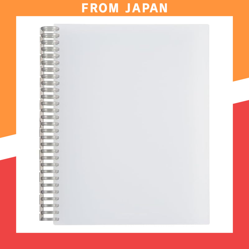 Lihit Lab Ring Notebook Storage Notebook Semi B5 Clear N1851-1