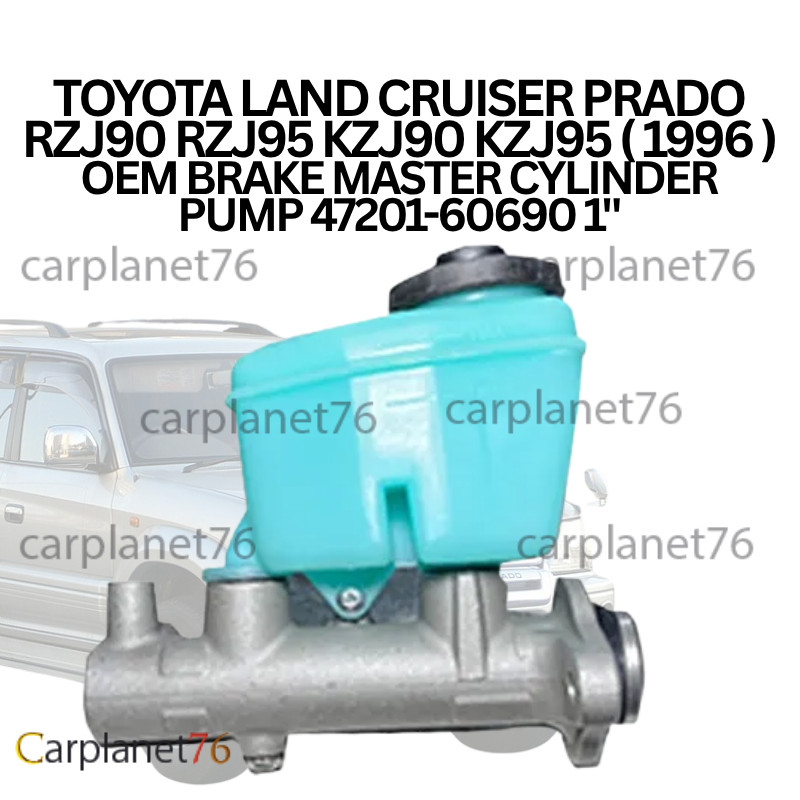 TOYOTA LAND CRUISER PRADO RZJ90 RZJ95 KZJ90 KZJ95 (1996 ) OEM คุณภาพสูง MASTER CYLINDER PUMP 47201-6