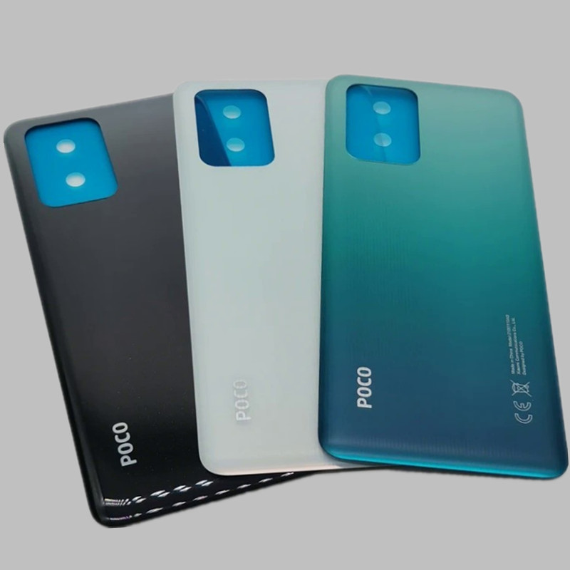 สําหรับ Poco X3 GT ฝาหลังแบตเตอรี่, ฝาหลังสําหรับ Xiaomi Poco X3gt, ฝาครอบด้านหลังทดแทน