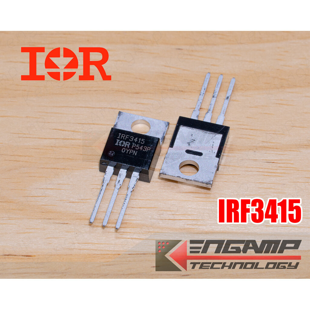 (1ตัว) [FET] IRF3415 IR N-ch Mosfet 43A 150V 0.042R