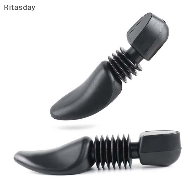 Ritasday ปฏิบัติพลาสติกปรับความยาวได้ผู้ชายรองเท้า Boot Holder Organizer ต้นไม้พลาสติกใหม่