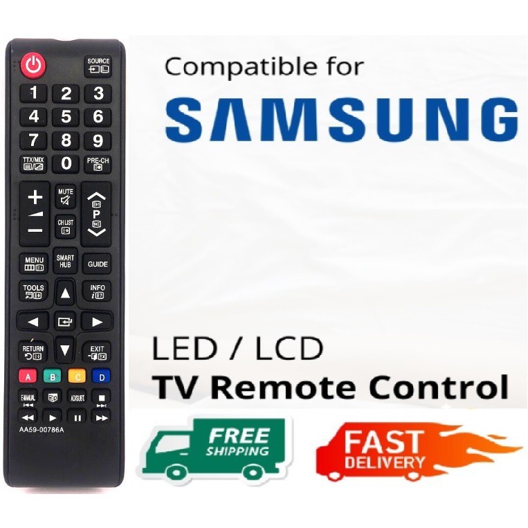 เปลี่ยนรีโมทคอนโทรล AA59-00886A สําหรับ Samsung 3D Smart LED TV AA5900786A UE40F6330AK TM1240